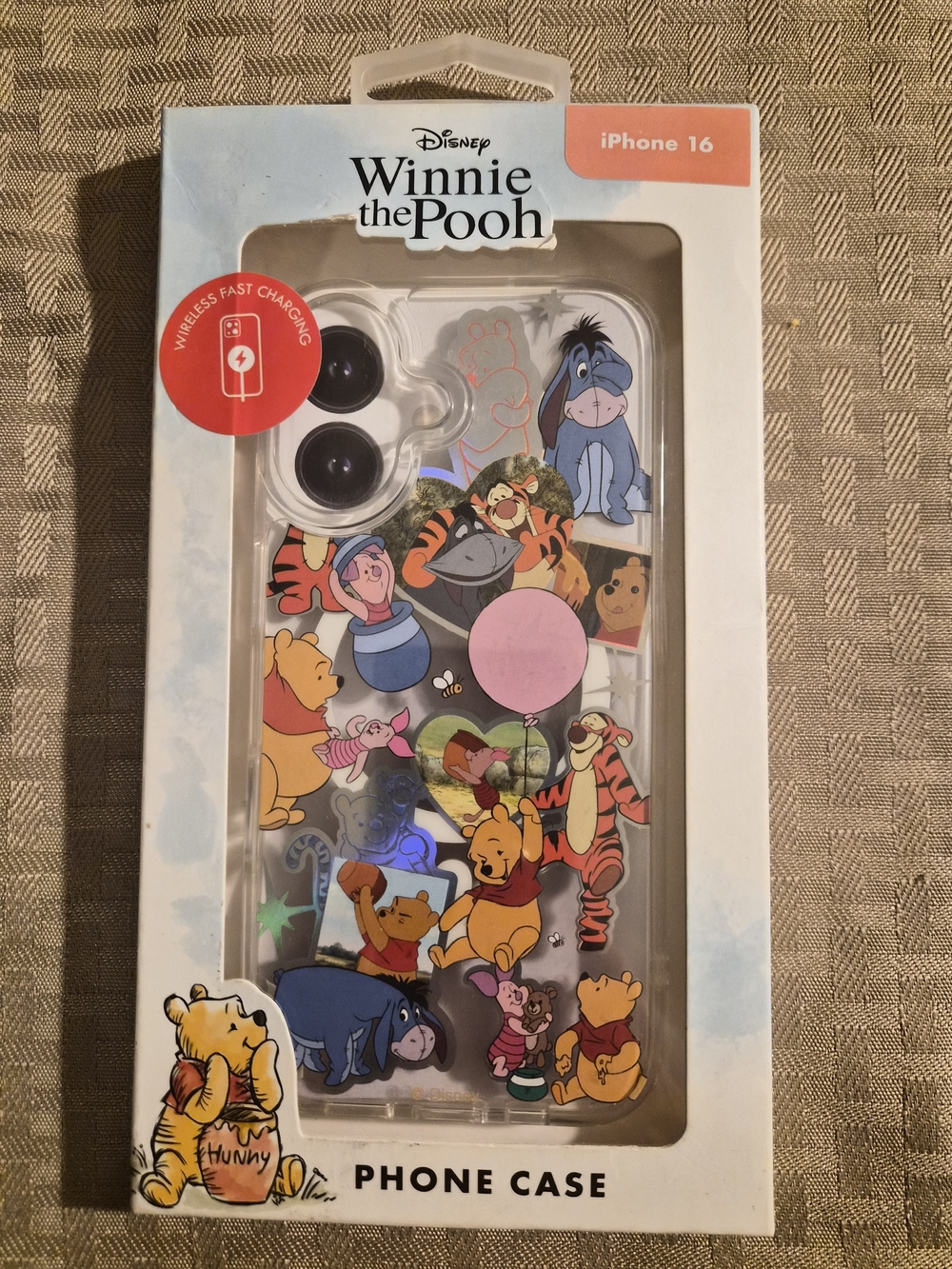 Disney Winnie the Pooh Clear iPhone 16 Case - Multicolor